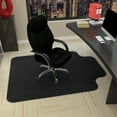 MOMOJIA Office Chair Mat for Hardwood Floors 35x47in Heavy Duty Floor
