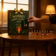 thumbnail image 4 of Whiskey Advent Calendar 2025, 24 2D Acrylic Flat Whiskey Bottle Ornaments (No Alcohol) – Christmas Countdown Décor for Tree, Bar Cart & Office, Reusable for Men, Dad, Boyfriend, Secret Santa, 4 of 6