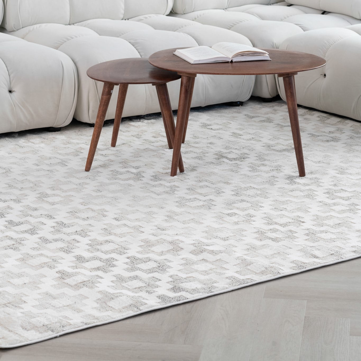 Rug Branch Astra Modern Indoor Area Rug, Beige Cream, Abstract - Living Room, Bedroom, Dining Room