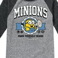 thumbnail image 3 of Despicable Me Minions -  Make Yourself Heard  - Toddler & Youth Raglan Graphic T-Shirt, 3 of 5