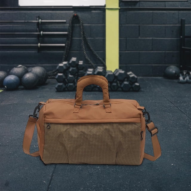 Ethern Fitness Handbag Dry Wet Separation Gym Handbag for Journeys Weekend Getaways Brown