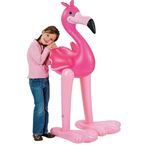 Jumbo Inflate Flamingo - Toys - 1 Piece