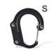 thumbnail image 3 of Sonducket Mosquetón para con anilla en D para exteriores, mosquetón giratorio de 360 ​​grados, llavero con clip, gancho de seguridad de Type3 NO3 Sonducket OD021815-01, 3 of 6