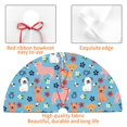 thumbnail image 4 of Picia Cute Dog Print Christmas Tree Skirt , Christmas Tree Skirt Ornaments for Merry Christmas Holiday Party Decorations Indoor Outdoor-36", 4 of 7