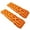 Dark Orange, variant on AQCW 2Pcs Off-Road Traction Boards,Recovery Boards,Traction Mat Recovery Tracks for Sand Mud Snow Track Tire Ladder,Red