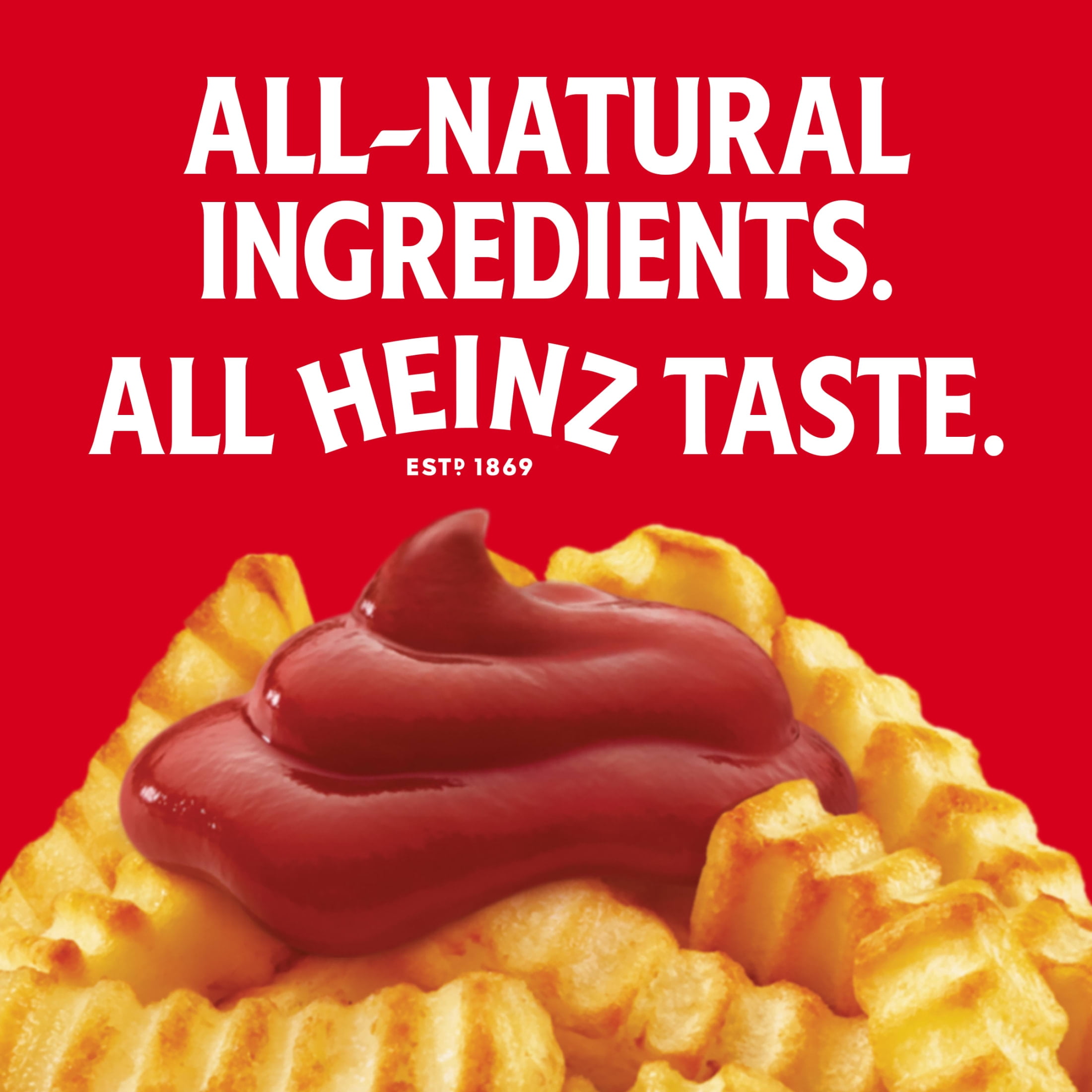 Heinz Spicy Simply Tomato Ketchup Blended with Jalapeno With All Natural Ingredients Inverted Squeeze Bottle, 1 Bottle, for Easy Sharing and Easy Serving, No High-Fructose Corn Syrup,13.5 oz