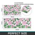 thumbnail image 7 of Pioneer Flower Floral Print Pattern Kitchen Rugs Sets Of 2,Anti Fatigue Kitchen Mat Rugs Non Slip Washable,Decorative Kitchen Floor Mats for Kitchen,Sink,Laundry,17"x30"+17"x47", 7 of 7