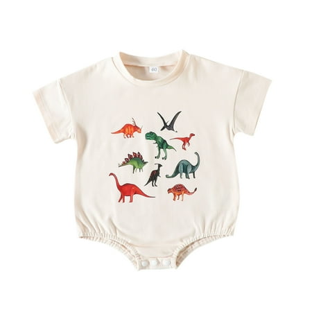 

Pimfylm Toddle Bodysuits Baby Girls Short-Sleeve Bodysuit Beige 12-18 Months