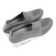 thumbnail image 3 of Zapatos casuales transpirables para mujer, suela gruesa gris, sin cordones, para caminar, deportes, gris 37, 3 of 15