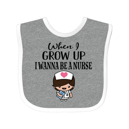 

Inktastic Future Nurse Gift Baby Girl Gift Baby Girl Bib