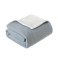 thumbnail image 2 of Mainstays Waffle Knit Sherpa Polyester Throw, 2 of 4
