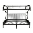 thumbnail image 2 of ACME Furniture Lit Superposé en Métal Futon Simple-over-Full Noir, 2 of 5