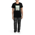 thumbnail image 4 of CafePress - An Irish Blessing Women's Dark Pajamas - Women's Short Sleeve Print T-Shirt and Pants Dark Cotton Pajama Set, 4 of 7