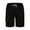 Black, variant on CaComMARK PI Cargo Shorts for Men Fashion Casual Drawstring Elastic Printing Design with Pockets Shorts Black 6(L)