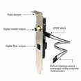 thumbnail image 3 of 24bit 192khz Card Spdif Optical And Rca Out Plate Cable Bracket Digital Audio Output For, 3 of 5