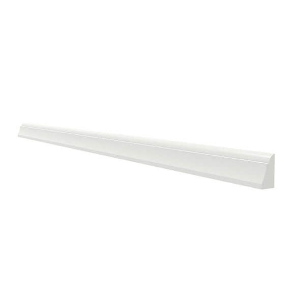FixtureDisplays® 7 x 0.5 x 96" Premium MDF Baseboard Molding – Custom Length available, 7" Height, White Primer , Make to Order 90 Days Smooth Paintable Finish 10256 x 50PK