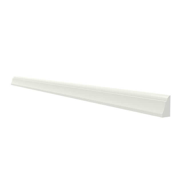 FixtureDisplays® 7 x 0.5 x 96" Premium MDF Baseboard Molding – Custom Length available, 7" Height, White Primer , Make to Order 90 Days Smooth Paintable Finish 10256 x 50PK
