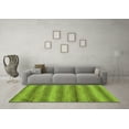 thumbnail image 3 of Ahgly Company Indoor Rectangle Abstract Green Modern Area Rugs, 8' x 10', 3 of 4