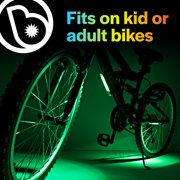 Brightz GoBrightz LED Bike Frame Light, 4 Light Modes, Underglow Effect, Green