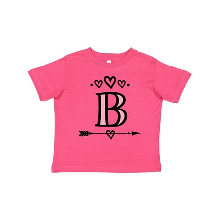 

Inktastic Letter B Monogram Tribal Arrow Gift Toddler Toddler Girl T-Shirt