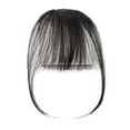 thumbnail image 2 of MY-LADY Clip in Air Bangs 100% Remy Human Hair Extension French Bang Natural Full Front Neat Bangs Straight Fringe Bang One Piece Hairpiece, 2 of 8