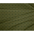 thumbnail image 4 of oneOone Polyester Lycra Dark Olive Green Fabric Diamond & Triangle Shape Geometric Craft Projects Decor Fabric Printed by The Yard 56 Inch Wide, 4 of 4