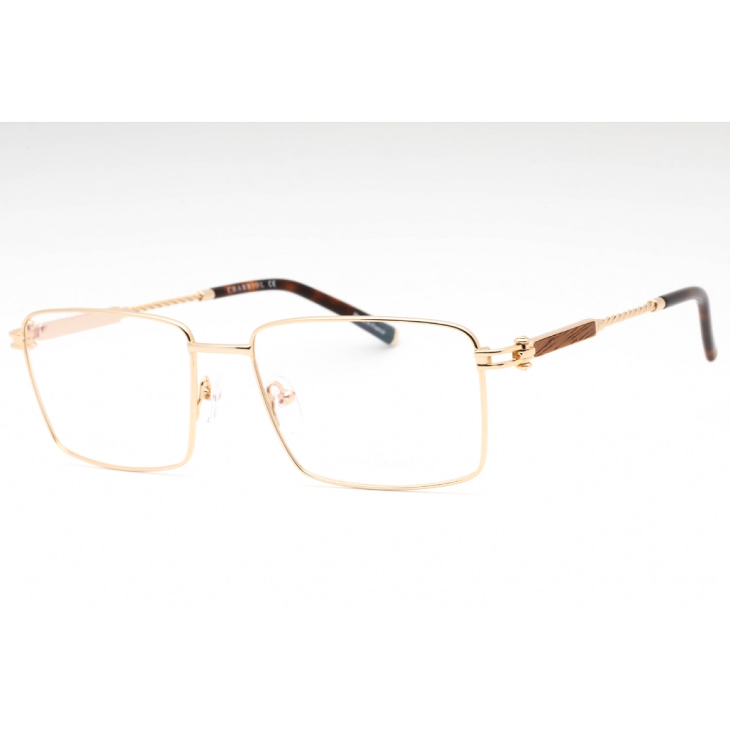 NWT Charriol PC75094-C02 57mm Shiny Silver Eyeglasses PHILIPPE CHARRIOL Eyeglass Frames PC75076-C02-58, Size 58mm  main image 2