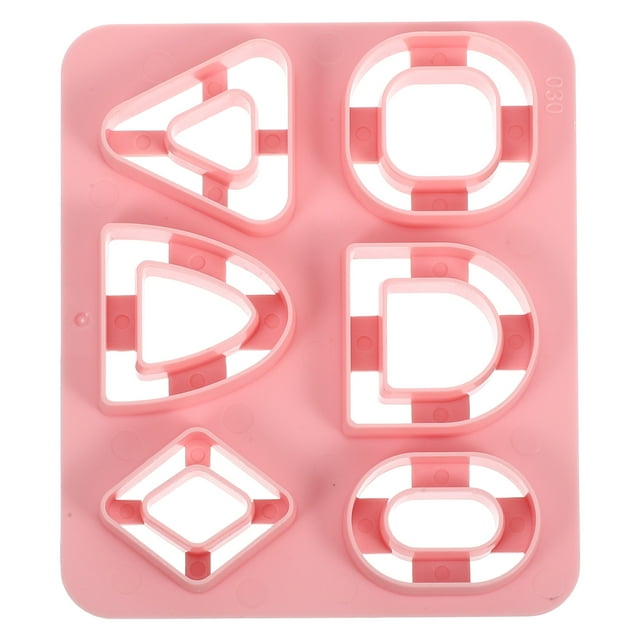 Clay Earring Cutter Multifunctional Clay Cutter DIY Earring Making Mold Polymer Clay Earring Mold for Jewelry Crafting and Holiday Projects