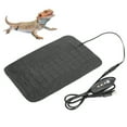 thumbnail image 3 of Reptile Heat Pad, PU Leather Waterproof Terrarium Warmer Heating Mat, Anti Scratch Reptile Heating Pad for , Lizard, , Snake, Reptile, and Other Small Animals, 3 of 7