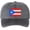 Black, variant on Puerto Rico Flag Embroidered Baseball Cap Puerto Rican Pride Dad Hat Boricua Patriotic Cap (Red)