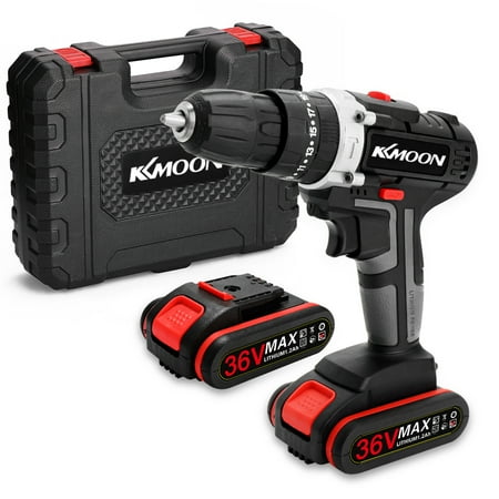 

Anself 36V Multifunctional Impact Electric Cordless Drill High-power Lithium Battery Wireless Rechargeable Hand Drills Brush Motor Home DIY Electric Power Tools
