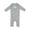 AC-Heather Grey, variant on 1st Birthday Boy Rocket Ship Baby Romper Coveralls
