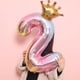 thumbnail image 5 of Bewildely 15 unids/lote de globos de cumpleaños para niña con globo de número rosa de 32 pulgadas, decoración de fiesta de cumpleaños 3/3, aniversario Kits de decoración para fiestas tres Bewildely HA002734-03, 5 of 6