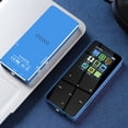 thumbnail image 3 of DQrwqpou Reproductor MP3 Deportivo 5.0 Compatible Con Walkman para Estudiantes MP3 80 GB (azul), 3 of 9