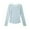 Blue, variant on REDARER Girls Long Sleeve Top, Breathable Round Neck Blouse for Autumn, Casual Shirt for Kids,Size:12-13 Years