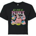 thumbnail image 3 of Spongebob Squarepants - No This Is Patrick - Juniors Cropped Graphic T-Shirt, 3 of 6