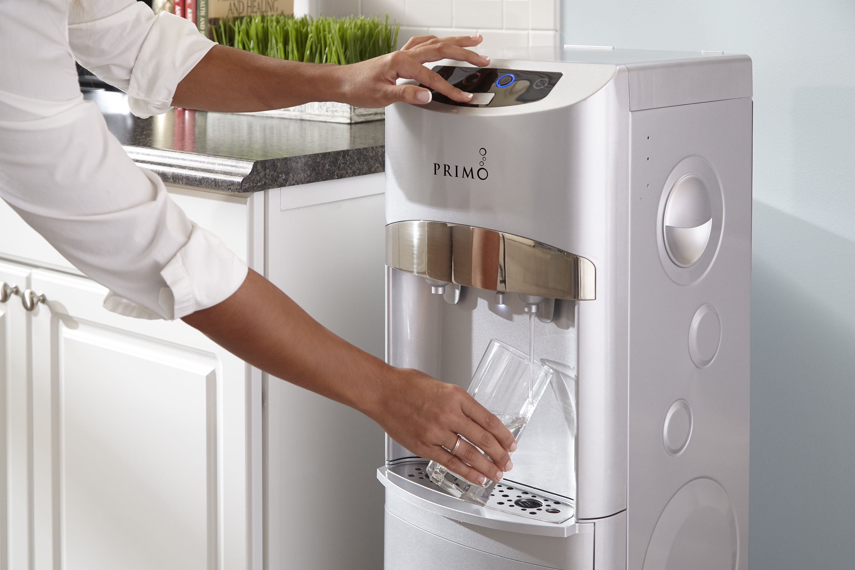 Primo Deluxe Bottom Loading Hot/Cold Water Dispenser with Self