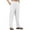 White, variant on Men's Casual Pants Men Spring And Summer Casual All Solid Color Linen Fashion Trousers Loose Beach Pants Navy L