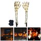thumbnail image 1 of Lámpara Halloween Skull Lawn Ground Light 8 modos 40 LED Luces de cadena Partes del cuerpo Accesorios Tmvgtek Para estrenar, 1 of 8