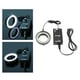 thumbnail image 3 of de lámpara LED, con adaptador de corriente, iluminación, lámpara iluminador de fuente, destellos de lámpara anular, para microscopio estéreo y cámara. 60 piezas Yotijar Anillo de luz, 3 of 10