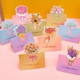 thumbnail image 3 of Tarjeta de felicitación de amor global creativa de diseño de moda moderna Tarjeta pequeña de Navidad para el día de San Valentín Tarjeta de mensaje de bendición Qixi de cumpleaños, 3 of 6