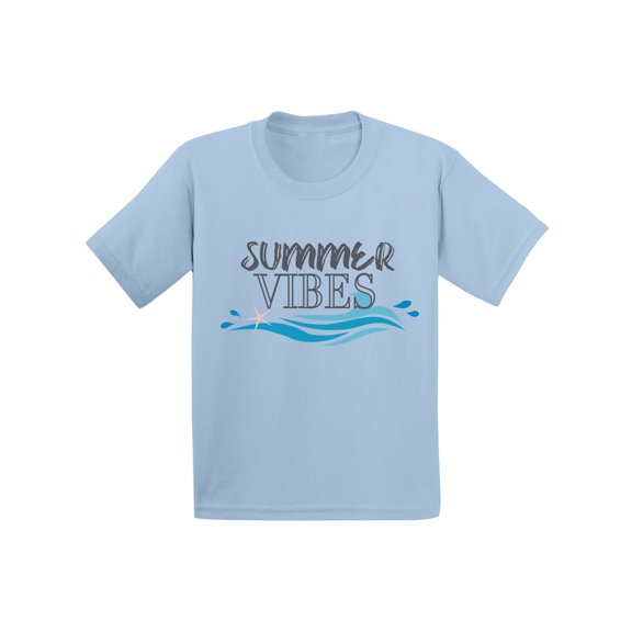 Awkward Styles Beach Infant Shirt Beach Shirt for Kids Summer Vibes T-Shirt for Boys Sunny Shirts for Girls Summer T-Shirt for Children Summer Vibes Gifts for Little One Beach Clothing for Children