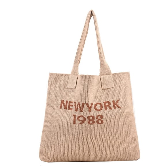 Women's tote bags aesthetic Shoulder Handbags Hand crocheted Bags large Shoulder Shopping Bag large satchel cute Bag
