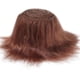 thumbnail image 1 of Rollos precortados de tela de piel de 1,5 m, rollo de cinta de pelo de felpa peluda de 5 cm, barbas de gnomo de peluche artificiales color marrón coco., 1 of 7