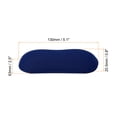 thumbnail image 2 of Uxcell Mouse Wrist Rest Mouse Wrist Support Ergonomic Mouse Pad Cushion Comfortable Memory Foam, Blue 2 Pack, 2 of 5