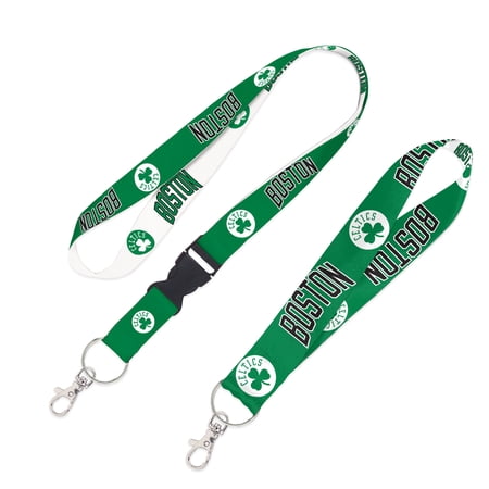 WinCraft Boston Celtics 2-Pack Lanyard with Detachable Buckle & Key Strap Set WinCraft Boston Celtics 2-Pack Lanyard with Detachable Buckle & Key Strap Set