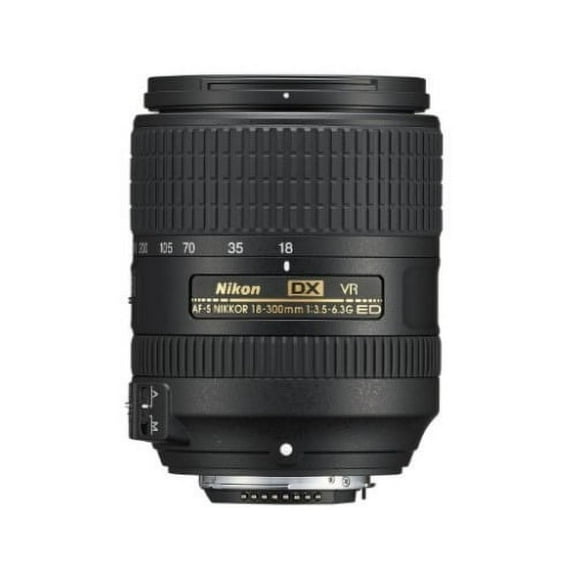 Nikon DX AF-S 18-300mm f/3.5-6.3G ED VR Professional SLR Lens (International Model)