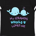 thumbnail image 4 of Inktastic My Gramps Whale-y Loves Me Boys or Girls Toddler T-Shirt, 4 of 5