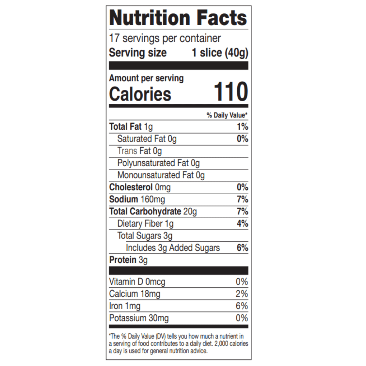 BreadLover's Premium White Bread, 24 oz