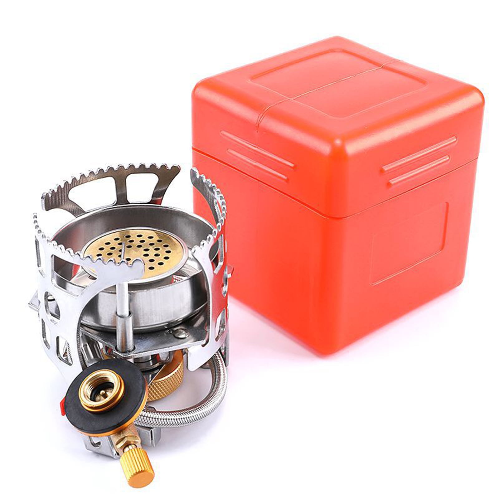 3900W Portable Gas Stove Split Gas Furnace Outdoor Camping Stove Piezo Ignition Stove/Manual Ignition Stove